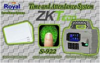 أقوى أنظمة حضور وانصراف ZKTeco تتعرف على البصمة و الكارت للشركات S922