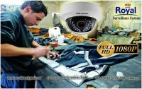 كاميرات مراقبة لتأمين و حماية مصانع المصنوعات الجلدية